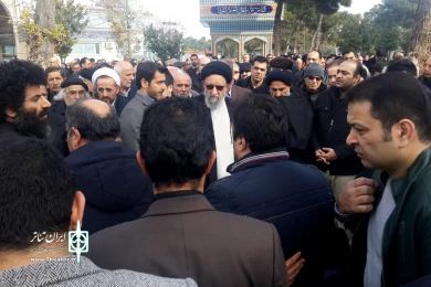 وداع با استاد محمد هادی نامور / عکس: محمد میرعرب رضی