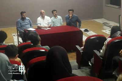 جلسات هفتگی پنج شنبه ها با تئاتر در گرگان برگزار می‌شود