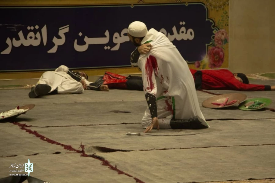 تعزیه  «عابس و شوذب» به کارگردانی عباس محمدی