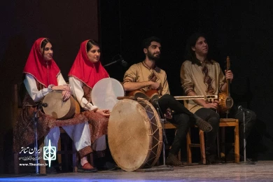 نمایش  «مضحکه ی شبیه قتل» به کارگردانی رعنا زیادلو و فاطمه برومند