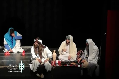 نمایش  «وصال یار» نوشته و کار عباسعلی محمدی در تالار فخرالدین اسعد گرگانی