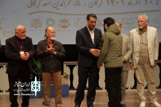 تجلیل از سه جوان گلستانی در سی و سومین جشنواره تئاتر استان گلستان