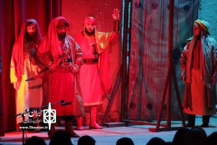 نمایش مذهبی 《راز گل یاس》به کارگردانی عباس محمدی در علی آباد کتول