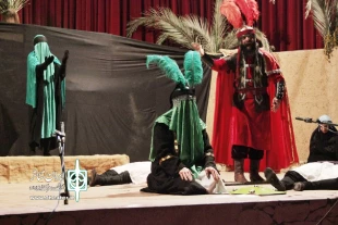 نمایش مذهبی 《راز گل یاس》به کارگردانی عباس محمدی در علی آباد کتول
