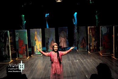 نمایش 《کدو قلقله زن》به کارگردانی نجمه عبداللهی در گرگان