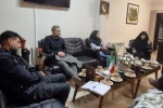 دیدار سرپرست اداره کل فرهنگ و ارشاد اسلامی گلستان با کارگردان‌های آثار برگزیده ی سی و چهارمین جشنواره تئاتر گلستان